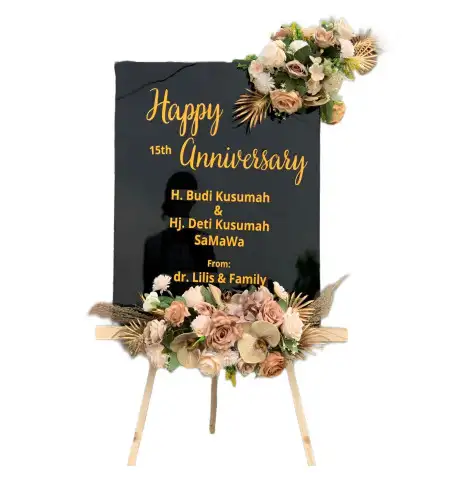 Papan Bunga Akrilik Sukaperna